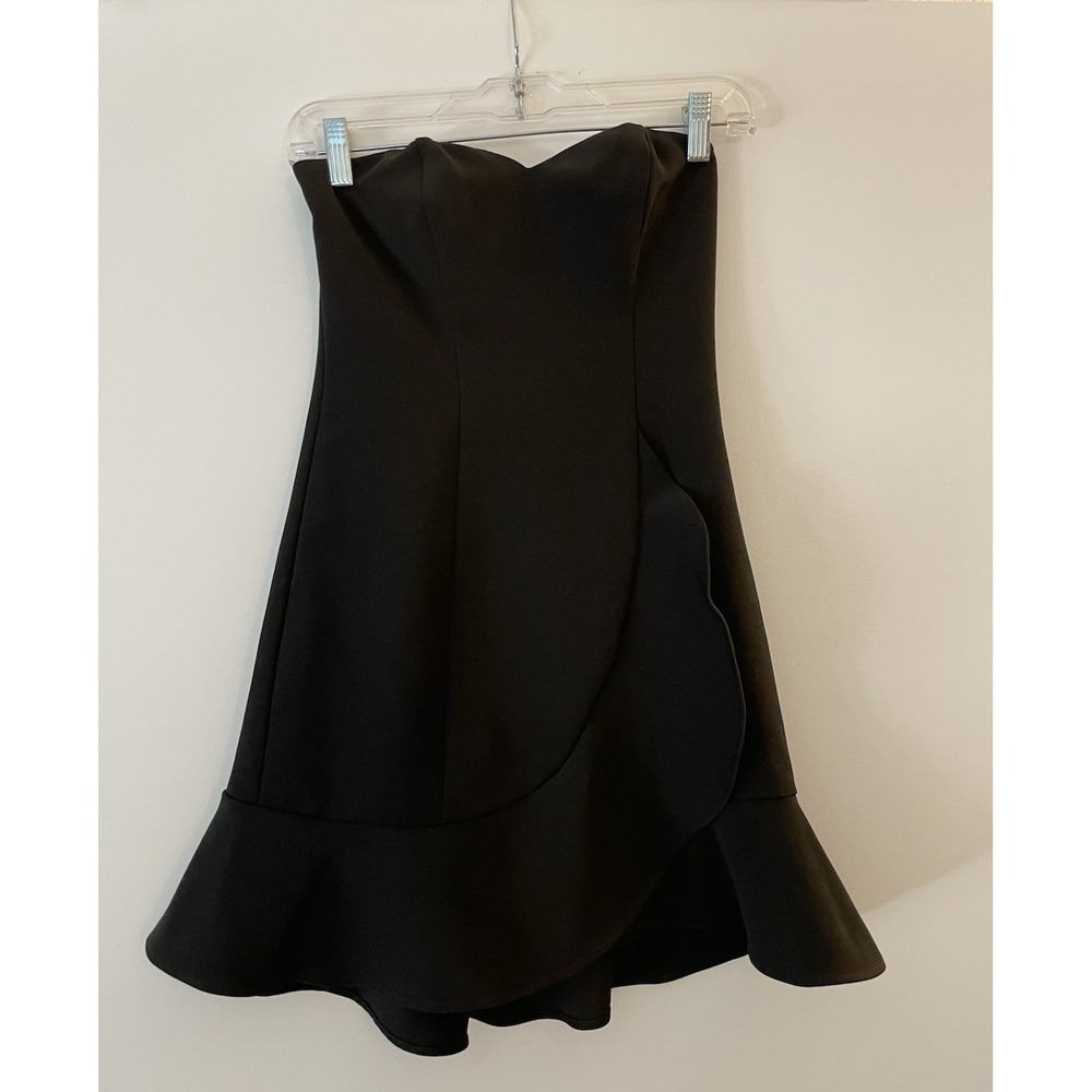 Express Strapless Fit & Flare Cocktail Dress‎ Size 0 "Little Black Dress"